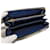 Prada Saffiano Long Wallet Blau - Ansicht 5