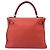 Hermès Borsa Hermes Kelly 28 Orange Red Rosso - vista 2