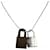Hermès Hermes O'Kelly PM Necklace for Women Brown Silvery  - view 2