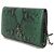 Clutch con catena Varenne Jimmy Choo Verde - vista 2