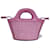 Micro borsa Marni Tropicalia Porpora  - vista 4
