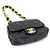 Borsa a tracolla matelassé da donna Chanel Nero - vista 3