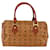 MCM Visetos logogramme Leather Marrone  - vista 2