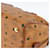 MCM Visetos logogramme Leather Marrone  - vista 7