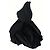 Alaïa schwarzes One-Shoulder-Kleid mit Volants - Ansicht 9