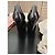 Yves Saint Laurent Décolleté Peep-Toe in Vernice Nera con Fiocco - vista 6