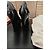 Yves Saint Laurent Décolleté Peep-Toe in Vernice Nera con Fiocco - vista 8