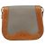 Borsa a tracolla Christian Dior CD in tela e pelle Marrone