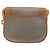 Borsa a tracolla Christian Dior CD in tela e pelle Marrone - vista 2