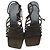 Lanvin Sandali con tacco e listini in scamosciato nero