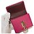 Bulgari Bvlgari Tri-Fold Wallet aus rosa Leder Pink - Ansicht 12