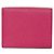 Bulgari Bvlgari Tri-Fold Wallet aus rosa Leder Pink - Ansicht 3