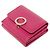 Bulgari Bvlgari Tri-Fold Wallet aus rosa Leder Pink - Ansicht 4