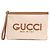 Clutch Gucci in lino beige
