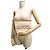 Clutch Gucci in lino beige - vista 4