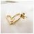 Orecchini Louis Vuitton Heart Falling in Love PM Gold Stud D'oro - vista 10