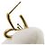 Orecchini Louis Vuitton Heart Falling in Love PM Gold Stud D'oro - vista 5