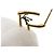 Orecchini Louis Vuitton Heart Falling in Love PM Gold Stud D'oro - vista 6