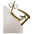 Orecchini Louis Vuitton Heart Falling in Love PM Gold Stud D'oro - vista 8