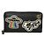 Portafoglio con zip Gucci GG Marmont Courier Nero
