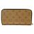 Zippy Cartera larga Louis Vuitton en Monogram Reverse Castaño Marrón claro Monograma - vista 3