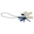 Hermès Charm Rodeo PM Hermes Bianco Blu - vista 2