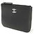 Chanel Black Goat Leather Coin Purse - view 2