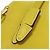 Borsa a secchiello Duetto in Saffiano Prada Giallo - vista 14