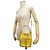 Borsa a secchiello Duetto in Saffiano Prada Giallo - vista 2
