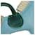 Hermès Charm per borsa Hermes Rodeo PM Bianco Blu Verde Blu chiaro  - vista 10