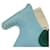 Hermès Charm per borsa Hermes Rodeo PM Bianco Blu Verde Blu chiaro  - vista 5