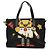 Borsa Tote Prada Tessuto Robot Applique Nero