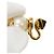 Orecchini a clip Valentino con perle Bianco Crudo - vista 9