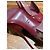 Chanel Burgundy Patent Leather Slingback Heels Dark red - view 4