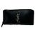 Portafoglio lungo Yves Saint Laurent Nero