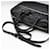 YVES SAINT LAURENT Sac de Jour Souple en cuir Briefcase Noir  - vue 8