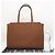Valextra Soft Calfskin V-Line Horizontal Shopping Bag Braun - Ansicht 3