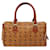 MCM Visetos logogramme Leather Marrone  - vista 2