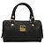 MCM Visetos logogramme Canvas and Leather Nero