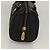 MCM Visetos logogramme Canvas and Leather Nero - vista 4