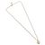 Pendente Christian Dior CD placcato oro D'oro