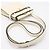 Borsa a Spalla Valextra Soft Calfskin Slim B Traccolina Bianco - vista 10