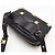 Borsa a tracolla in nappa Valentino Roman Stud Nero - vista 2