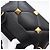 Borsa a tracolla in nappa Valentino Roman Stud Nero - vista 3