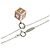 Collana Tiffany & Co. Logo Cube in smalto - vista 2
