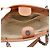 Borsa Tote Chanel in pelle di vitello granulata rosa salmone - vista 3