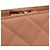 Borsa Tote Chanel in pelle di vitello granulata rosa salmone - vista 5