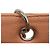 Borsa Tote Chanel in pelle di vitello granulata rosa salmone - vista 8