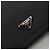 Prada Leather Triangle Logo Shoulder Bag Black - view 10