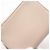 Prada Leather Triangle Logo Bi-fold Wallet Beige - view 7